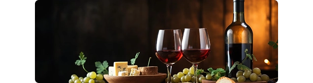 VInhos para jantar especial