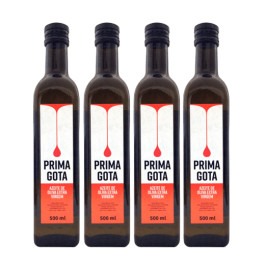 Kit 4 Azeites Extra Virgem Prima Gota (500ml)