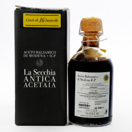 Aceto Balsâmico Di Modena IGP La Secchia Antica Acetaia - Cuvée de 16 barris (250ml)