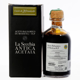 Aceto Balsâmico Di Modena IGP La Secchia Antica Acetaia - Cuvée de 20 barris (250ml)