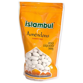 Amêndoa Confeitada Branca Istambul 500g
