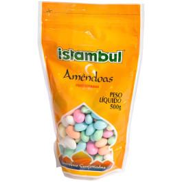 Amêndoa Confeitada Colorida Istambul 500g
