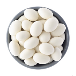Amêndoa Confeitada Branca 100g