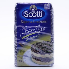Arroz Negro Integral Riso Scotti (500g)