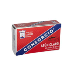 Atum Claro em Azeite de Oliva Consórcio (110g) 