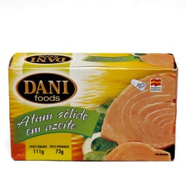 Atum Sólido em Azeite Dani Lata (111gr)