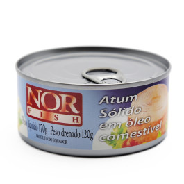 Atum Sólido em Oléo Comestível Nor (120g)