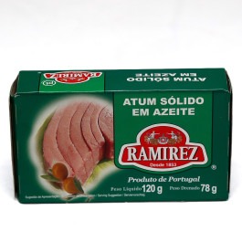 Atum Sólido em Azeite Ramirez (120g)
