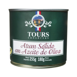 Atum Sólido No Azeite de Oliva Tours (255g)