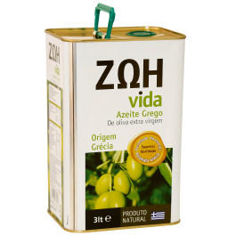 Azeite Grego Zoh Vida 3L