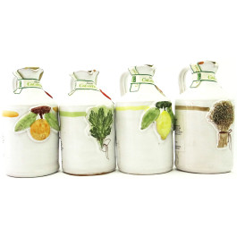 Kit de Azeites Italianos Galantino em Cerâmica (un)