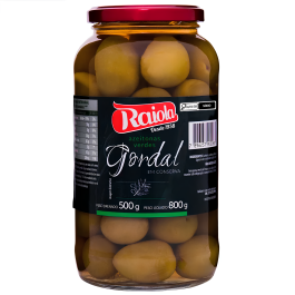 Azeitonas Verdes Gordal Raiola 800g