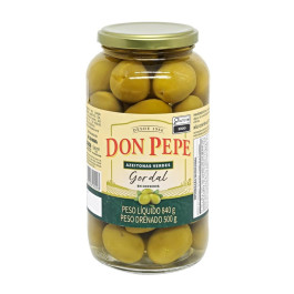 Azeitonas Verdes Gordal Don Pepe (840g)