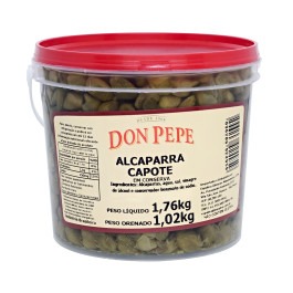 Balde de Alcaparra Capote em Conserva Don Pepe 1,76Kg