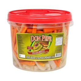 Balde de Picles Misto Don Pepe 2,7Kg