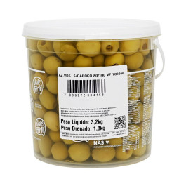 Balde Azeitona Verde Gordal sem Caroço Vale Fértil 3,2Kg