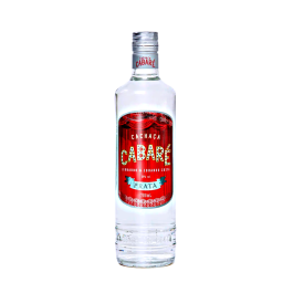 Cachaça Cabaré Prata (700ml)