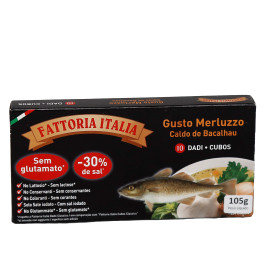 Caldo com Aroma de Bacalhau Fattoria Italia (105g)