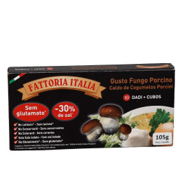 Caldo de Cogumelos Funghi Porcini Fattoria Italia (105g)