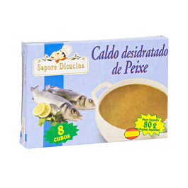 Caldo de Peixe Sapore Dicucina (80g)