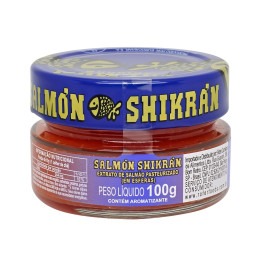 Caviar de Salmão Pasteurizado Shikran 100g