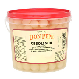 Balde de Cebolinha Don Pepe 3,2Kg