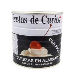 Cerejas em Calda ao Marrosquino com Talo Curico 3Kg