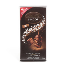 Chocolate Extra Dark Cremoso Lindor Lindt 100g