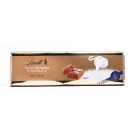 Barra de Chocolate ao Leite Lindt Swiss Premium 300g