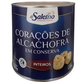 Coração de Alcachofra Inteiro Di Salerno 2,5Kg