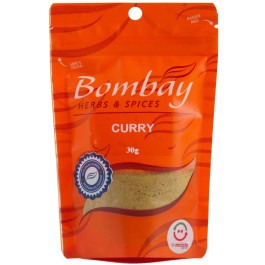 Pacote Curry em Pó Bombay 30g