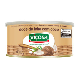 Doce de Leite com Coco Viçosa 400g
