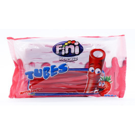 Doces Fini Tubinhos Morango 100g