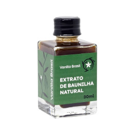 Extrato de Baunilha Natural Vanilla Brasil 30ml
