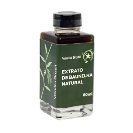 Extrato de Baunilha Natural Vanilla Brasil 60ml