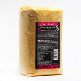 Farinha de Milho Pré Cozida para Polenta Casa Rinaldi 1Kg