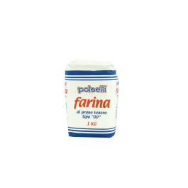 Farinha Polselli Di Grano Tenero Tipo "00" (1Kg)