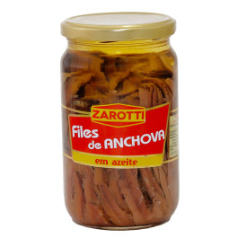Filé de Anchova Em Azeite Zarotti 720g