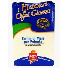 Polenta Bramata Branca 1Kg