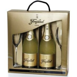 Kit Espumante Freixenet Carta Nevada com 2 Taças (un)