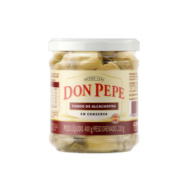 Fundo de Alcachofra Vidro Don Pepe 400g