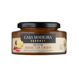 Geléia de Abacaxi com Pimenta Casa Madeira 240g