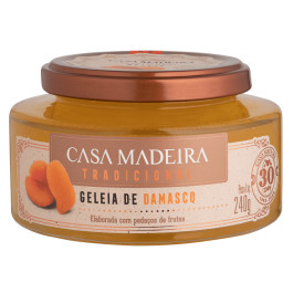 Geléia de Damasco Casa Madeira 240g