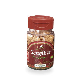 Gengibre da Natureza Cristalizado Com Canela (40g)
