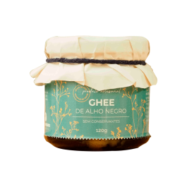Manteiga Ghee De Alho Negro Do Sítio (120g)