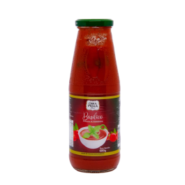 Passata de Tomate com Majericão Basilico Obra Prima 680g