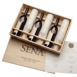 Kit Collector`s Edition Vinho Seña 2011 - 2017 - 2021