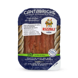 Filé de Anchova Rizzoli 70g