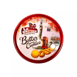 Biscoito Amanteigado Premium La British VERMELHO 340g