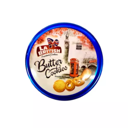 Biscoito Amanteigado Premium La British AZUL 340g